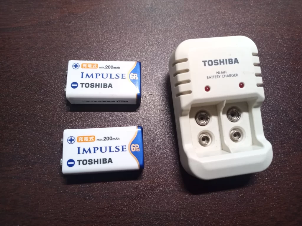 東芝インパルス充電式乾電池　6P形