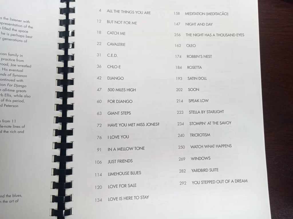 ジョーパスオムニブック　曲